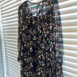 Floral tunic dress